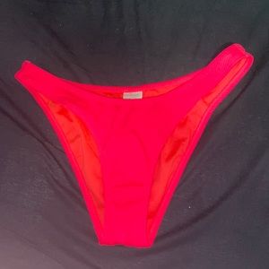 Hot pink bikini bottoms